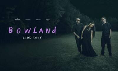 Locandina del BowLand Club Tour 2026, con le date dei concerti a Milano, Roma e Firenze