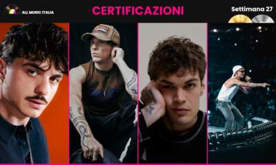 Certificazioni FIMI settimana 27 2026: Olly, Irama, Blanco e Ultimo tra gli artisti premiati
