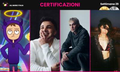 Certificazioni FIMI settimana 29 2026: thasup, Juli, Mr.Rain ed Elisa nella grafica All Music Italia