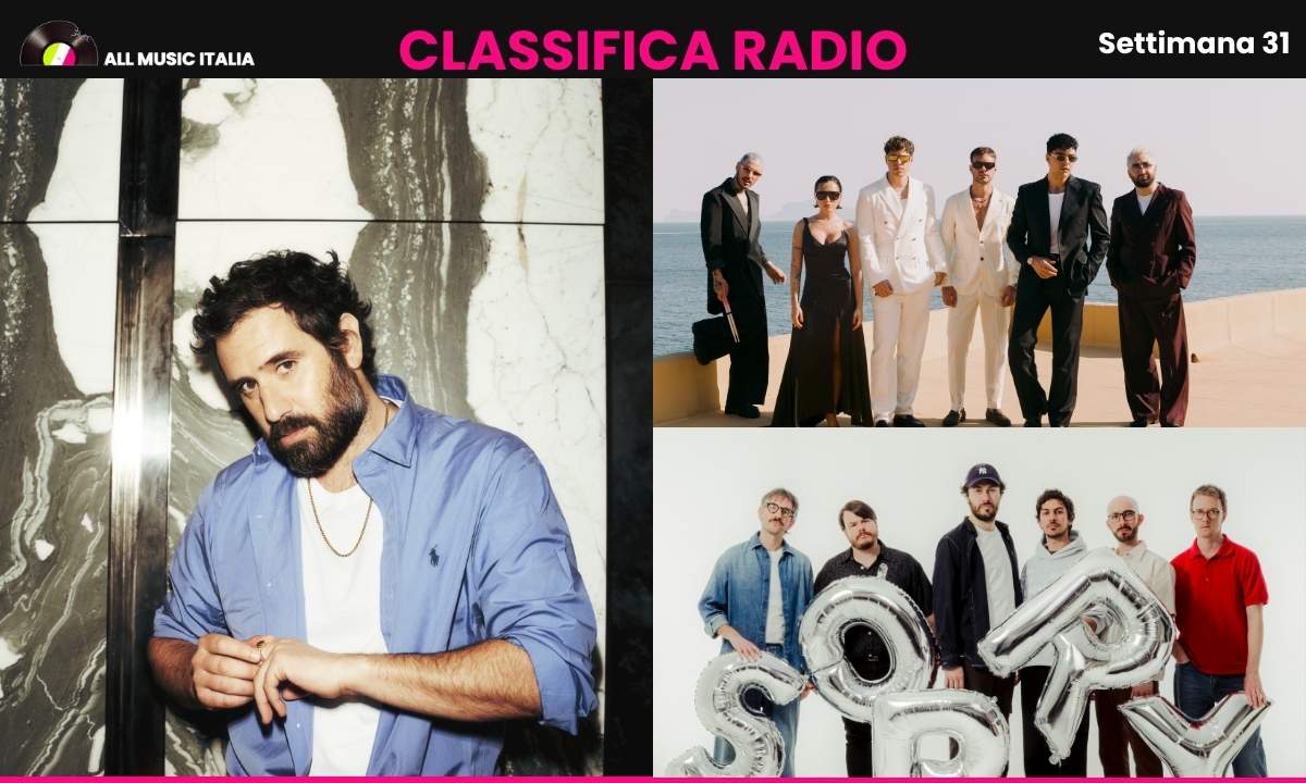 Classifica radio EarOne settimana 31 2026: Tommaso Paradiso, i Pinguini Tattici Nucleari e i protagonisti di Partenope