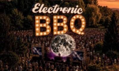 Electronic BBQ Festival 2026 al Parco dei Popoli di Castellarano, il palco con la grande luna