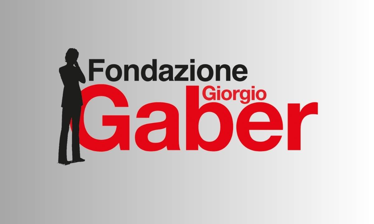 Logo della Fondazione Giorgio Gaber, promotrice della rassegna Il luogo del pensiero 2026 a Viareggio