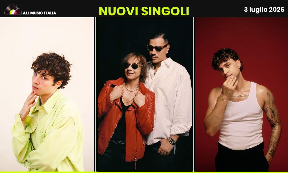 Settembre, Gianna Nannini con Marracash e Cioffi nella copertina del New Music Friday del 3 luglio 2026