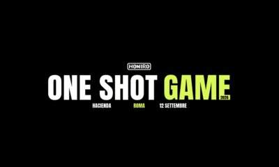 La locandina di One Shot Game 2026, il contest di Honiro Label all'Hacienda di Roma