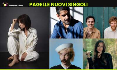 Pagelle nuovi singoli 24 luglio 2026: collage con Paola Turci, Mannarino, Nu Genea e gli altri artisti recensiti da All Music Italia