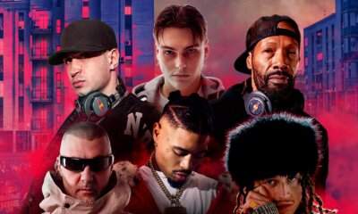 La grafica ufficiale di Red Bull 64 Bars Live 2026 con Kid Yugi, Sayf, Capo Plaza, Artie 5ive, Redman e Night Skinny davanti alle Case Bianche di Taranto