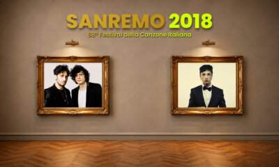Sanremo 2018: Ermal Meta e Fabrizio Moro e Ultimo, la copertina di All Music Italia