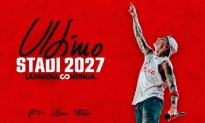 Locandina ufficiale del tour Ultimo Stadi 2027, La favola continua