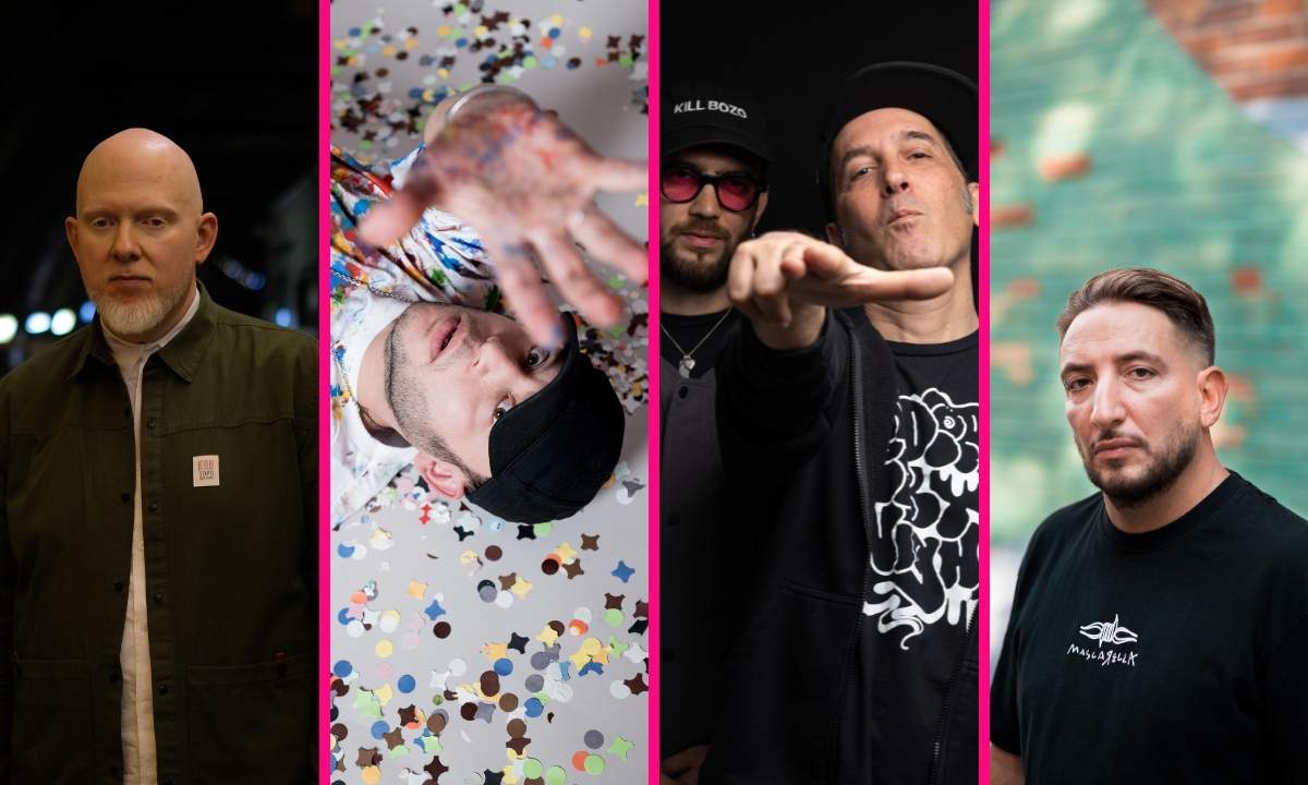 Brother Ali, Rancore, Danno con DJ Craim e Moder nella grafica ufficiale dell'Under Fest 2026 a Marina di Ravenna