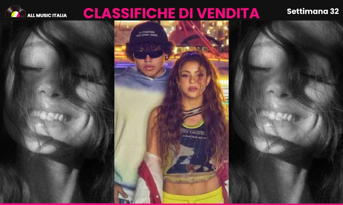 Album più venduti nella classifica FIMI della settimana 32 del 2026, con Ariana Grande e Shakira con Burna Boy
