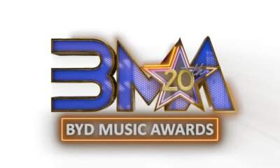 Il logo dei BYD Music Awards con la sigla BMA e la stella dorata del ventennale, ventesima edizione del 2026
