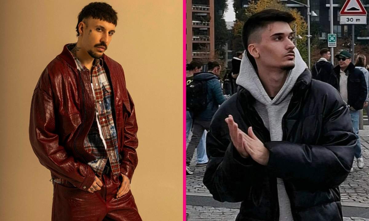 Fred De Palma e Gabry Santos affiancati, dopo il mancato live del rapper alla Sagra di Carosino