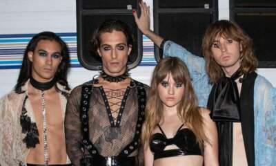 I Måneskin, foto d'archivio della band confermata ospite a Sanremo 2027