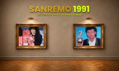 Riccardo Cocciante vincitore del Festival di Sanremo 1991 con Se stiamo insieme