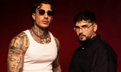 Sayanbull e Sinomine insieme nella foto promozionale del singolo Niente è per sempre