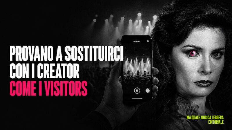 Creator al posto dei giornalisti: il modello Visitors degli inviti ai concerti