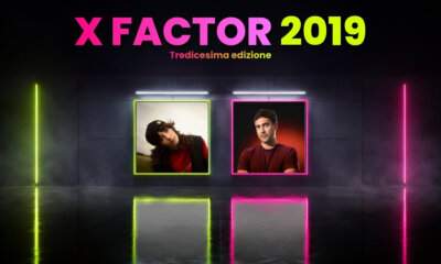 Sofia Tornambene, vincitrice di X Factor 2019, ed Eugenio Campagna, oggi Comete, nella copertina dell'annata