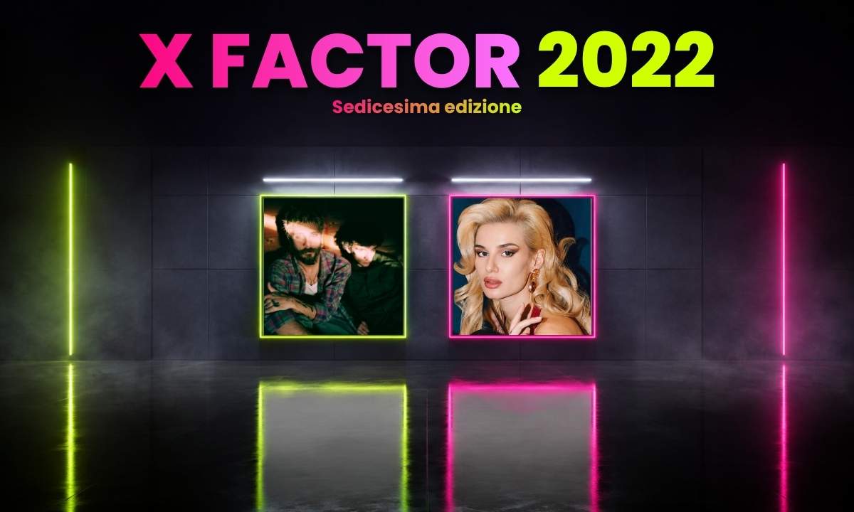 X Factor 2022, i vincitori Santi Francesi e la seconda classificata Beatrice Quinta