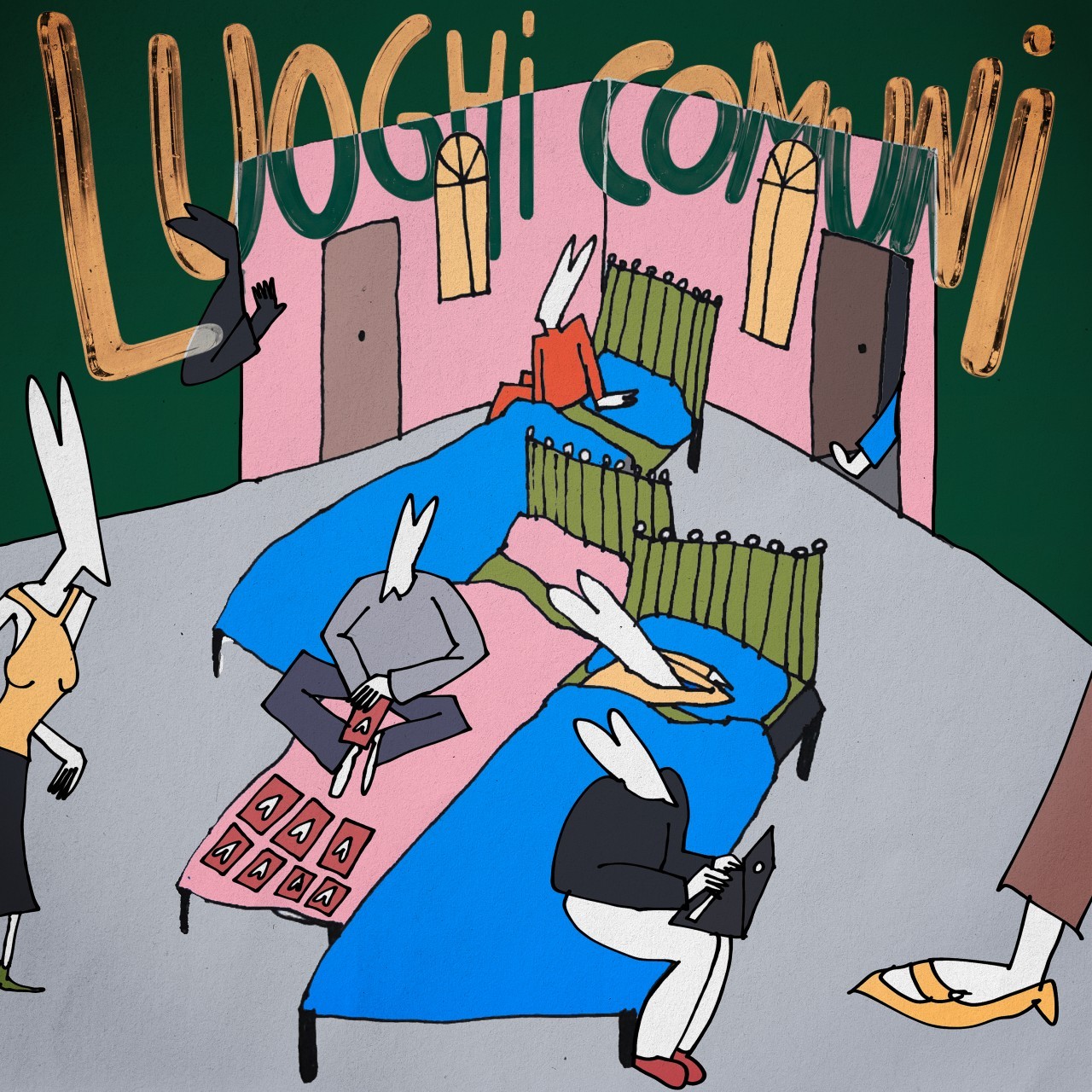 La cover del nuovo album di Lil Jolie Luoghi Comuni