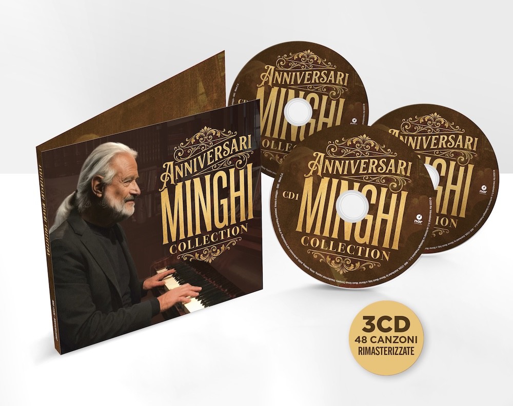 Amedeo Minghi, Anniversari Collection, copertina del triplo CD
