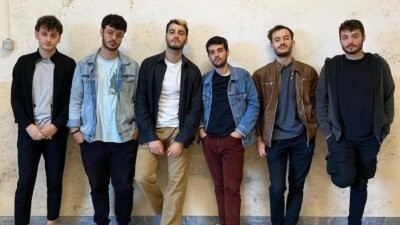 Lo Studio Illegale, la band in una foto di gruppo per l'album Paranoia
