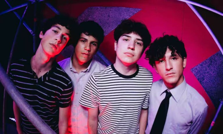 I quattro componenti dei Mad Dog, band di X Factor 2026