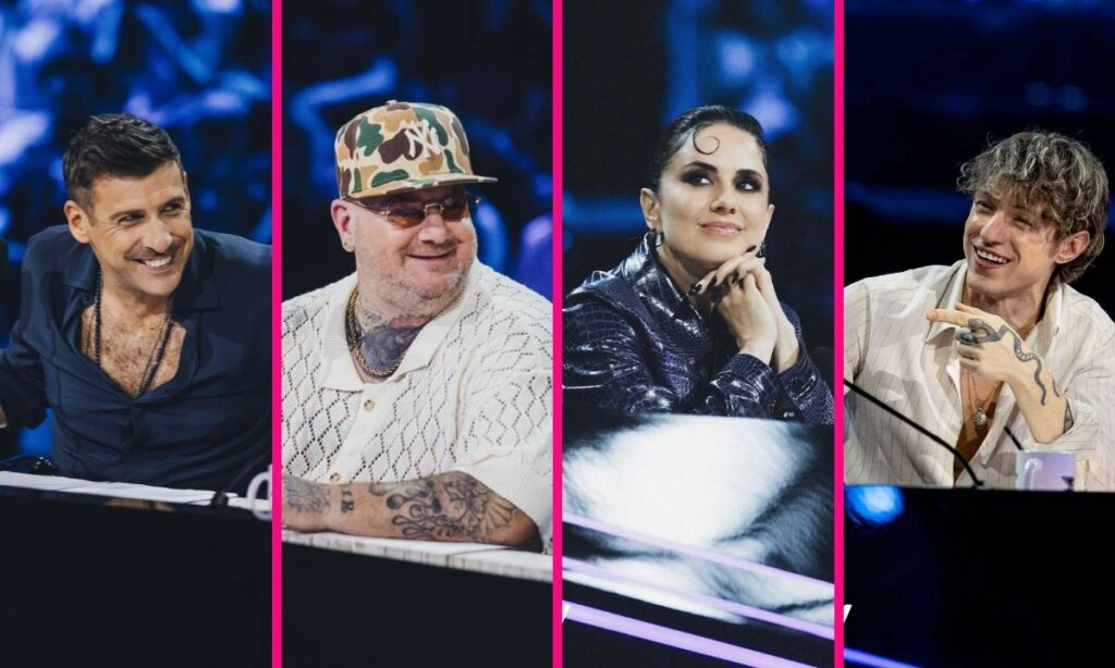 I quattro giudici di X Factor 2026: Gabbani, Jake La Furia, Paola Iezzi e Irama