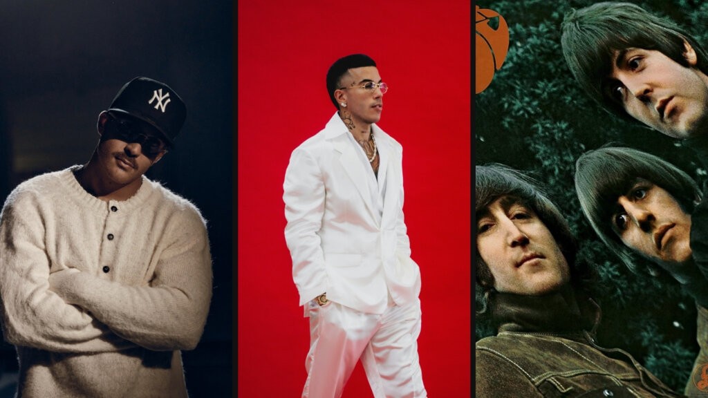 Geolier, Sfera Ebbasta e la copertina di Rubber Soul dei Beatles, primi nelle classifiche FIMI degli album più venduti