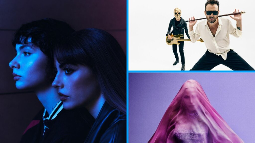 Collage dei primi tre della classifica radio EarOne settimana 42 2026: Annalisa e Madame, Cesare Cremonini e Madonna