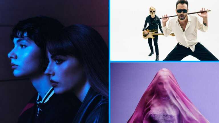 Collage dei primi tre della classifica radio EarOne settimana 42 2026: Annalisa e Madame, Cesare Cremonini e Madonna