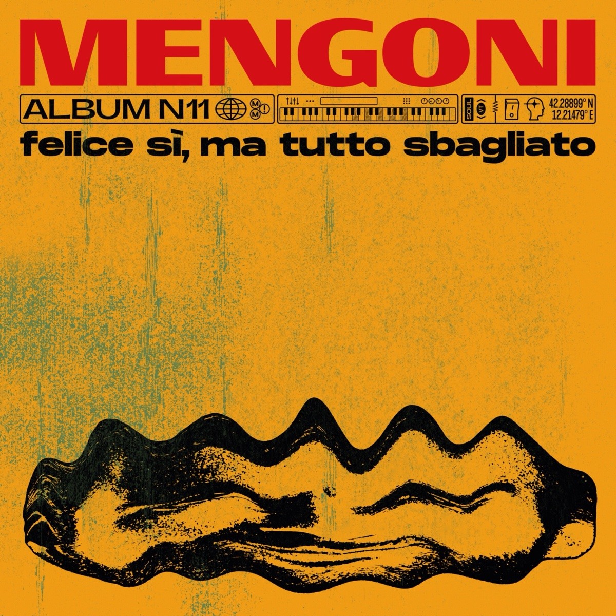 Marco Mengoni, felice sì, ma tutto sbagliato, copertina dell'album