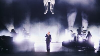 Mr. Rain durante il tour nei teatri al Teatro Arcimboldi di Milano