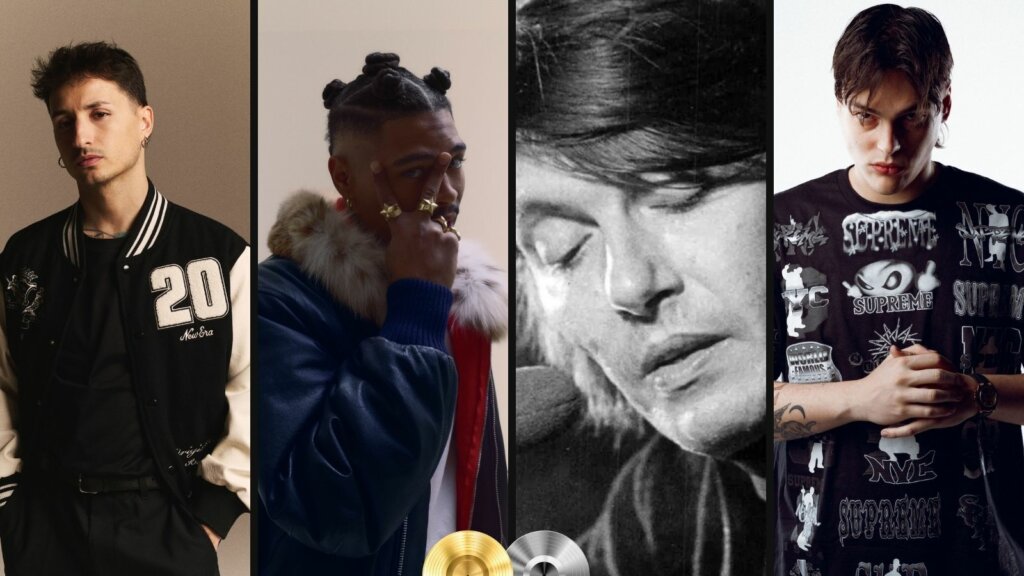 Nayt disco d'oro, Artie 5ive, Fabrizio De André e Kid Yugi nelle certificazioni FIMI della settimana 42
