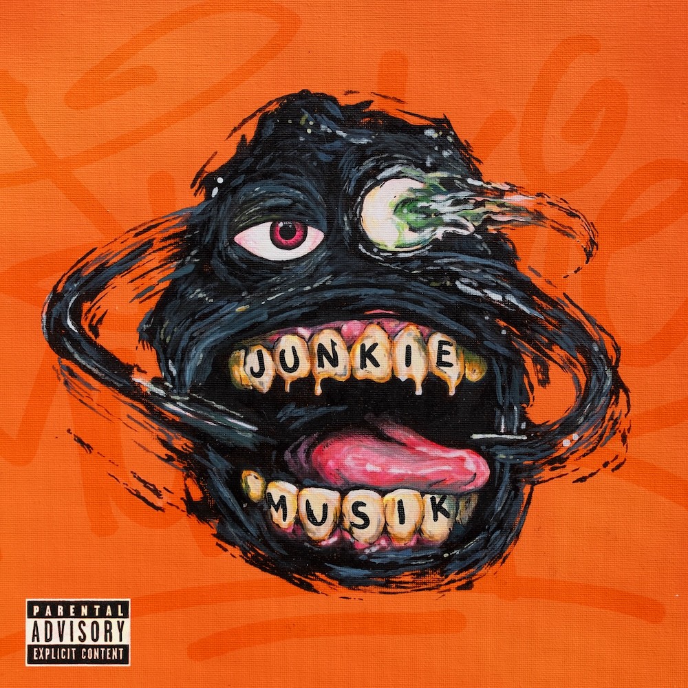 TY1, Junkie Musik, copertina dell'album